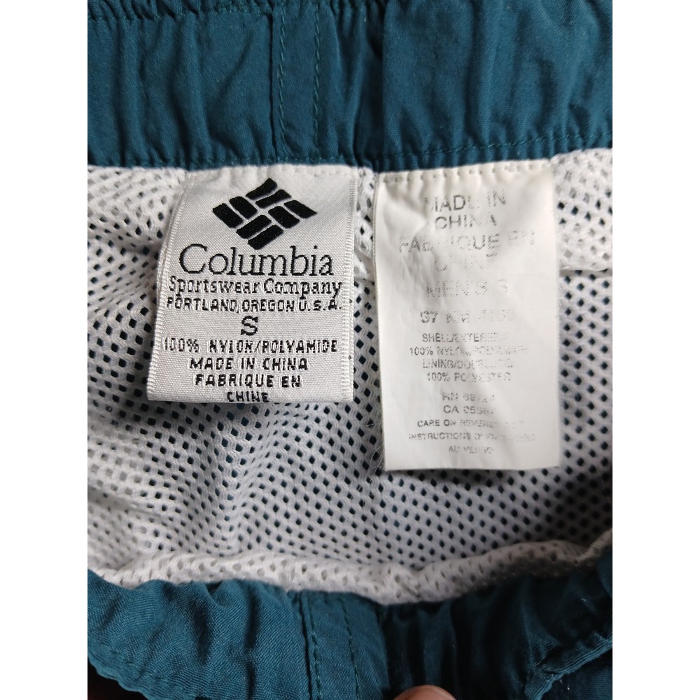 Vintage Columbia Men's S Swim River Shorts Mesh Lined Nylon pockets - Picture 3 of 7